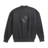 adidas Basketball Sueded Crew Sweatshirt - Grey