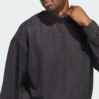 adidas Basketball Sueded Crew Sweatshirt - Grey