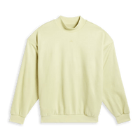 adidas Basketball Sueded Crew Sweatshirt - Yellow