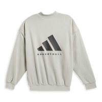 adidas Basketball Sueded Crew Sweatshirt - Beige