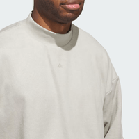 adidas Basketball Sueded Crew Sweatshirt - Beige