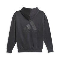 adidas Basketball Sueded Hoodie - Grey