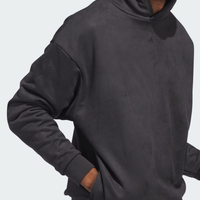 adidas Basketball Sueded Hoodie - Grey