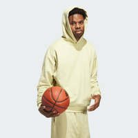 adidas Basketball Sueded Hoodie - Yellow