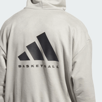 adidas Basketball Sueded Hoodie - Beige