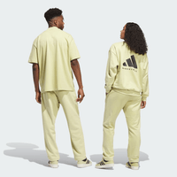 adidas Basketball Sueded Pants - Yellow