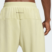 adidas Basketball Sueded Pants - Yellow