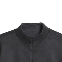 adidas Basketball Sueded 3/4 Half-Zip Sweatshirt - Grey
