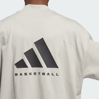 adidas Basketball Long Sleeve Tee - Beige