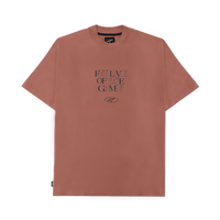 TITAN Poetry In Motion For Love Of The Game Boxy Tee - Old Rose