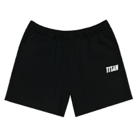 Titan Essentials Strike Logo Women's Shorts - Black