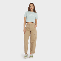 Titan Hoops Talk Women's Cropped Tee - Summer Blue
