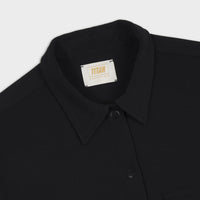 Titan Essential Overshirt - Black