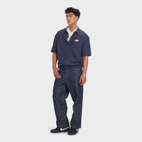 Titan Essential Casual Trucker Shirt - Navy Blue