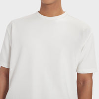 Titan Essential Waffle Tee - Off White