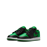 Air Jordan 1 Low GS 'Black and Lucky Green'