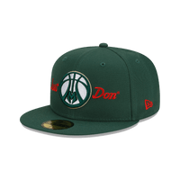New Era X Just Don Milwaukee Bucks 59Fifty Fitted Cap