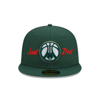 New Era X Just Don Milwaukee Bucks 59Fifty Fitted Cap