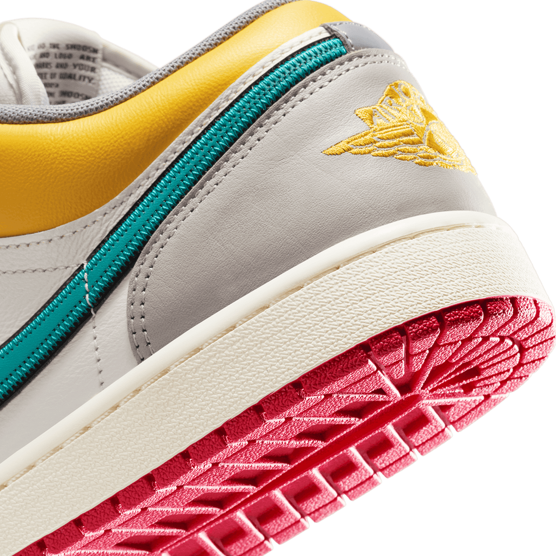 NIKE★AIR JORDAN 1 LOW PREMIUM★SAIL AND YELLOW OCHRE Jordan 1 Low Sail Yellow Ochre W for sale | eBay