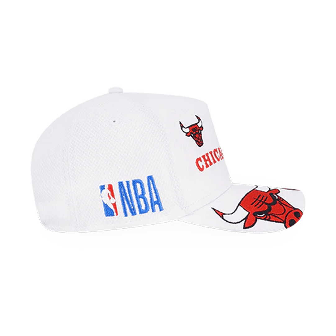 New Era - Chicago Bulls 9FORTY A-Frame Cap - Camel/Oceanside Blue