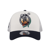 New Era NBA Boston Celtics League Mix 9Forty A-Frame Trucker Snapback