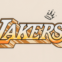 New Era NBA Los Angeles Lakers League Mix Muscle Tank