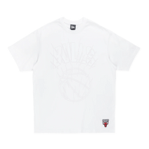 New Era Chicago Bulls Tonal Pack Black Oversized Short-Sleeve T-Shirt
