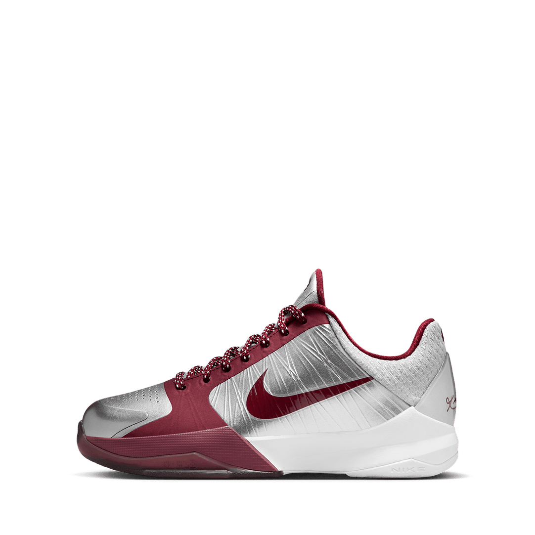 Nike Kobe 5 Protro GS 'Metallic Silver and Team Red' | Grey