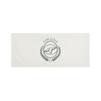 Titan Crest Logo Hand Towel