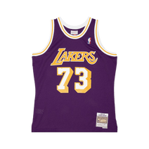 Mitchell & Ness Dennis Rodman Los Angeles Lakers 1998-99 Road Swingman Jersey