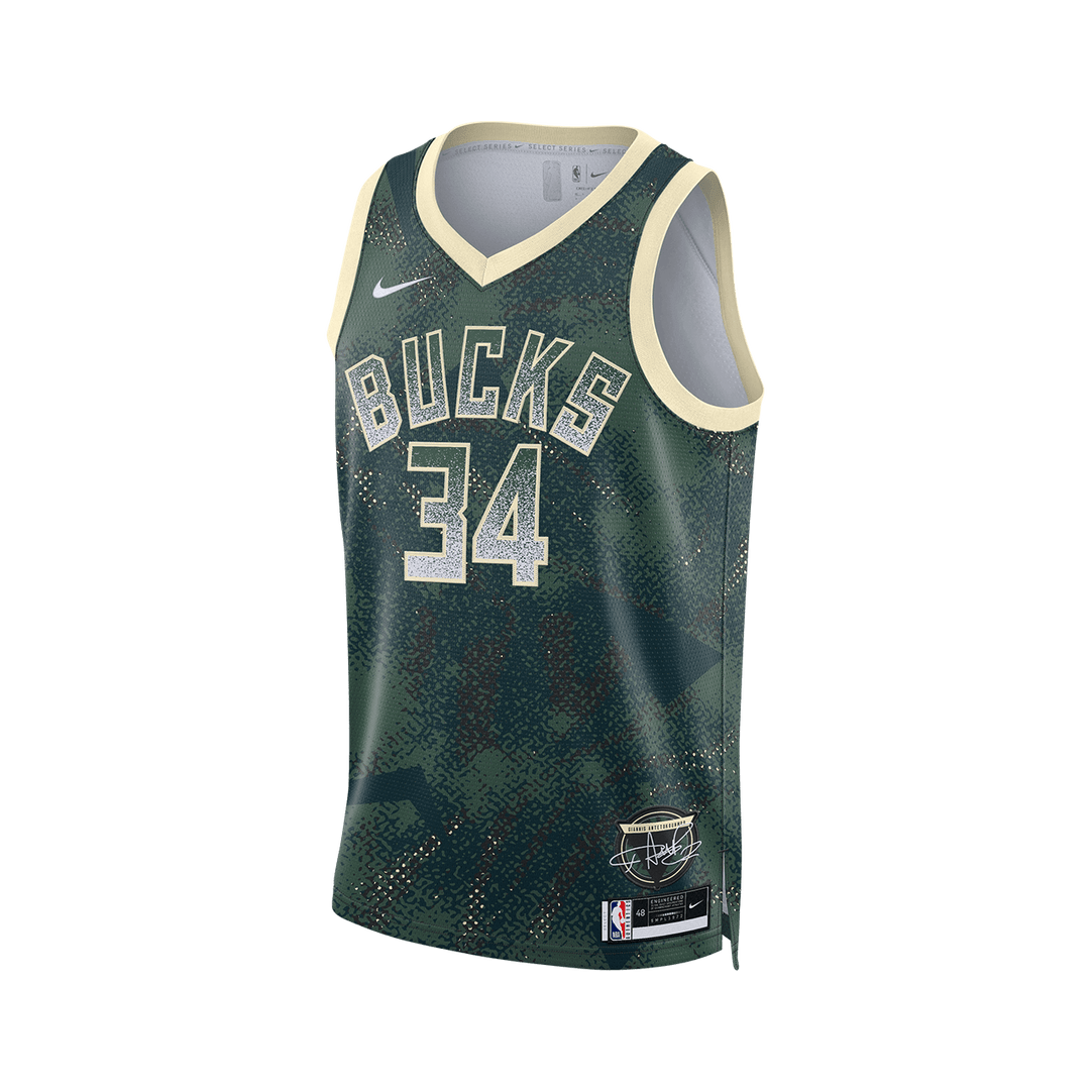 Nike Dri-FIT NBA 2024/25 Select Series Swingman Jersey Giannis Antetokounmpo Milwaukee Bucks