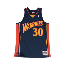 Mitchell & Ness Stephen Curry Golden State Warriors 2009-10 Road Swingman Jersey