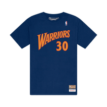 Mitchell & Ness Golden State Warriors Stephen Curry Name & Number Tee