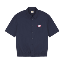 Titan Essential Casual Trucker Shirt - Navy Blue