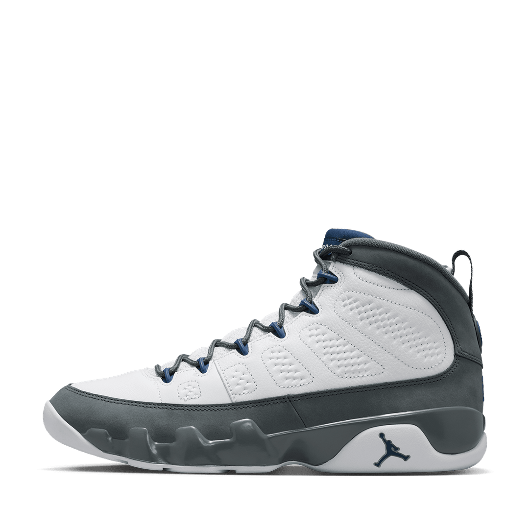 靴 air jordan 9 Flint Grey and French Blue Air Jordan 9 Retro 'Flint Grey and French Blue' | White