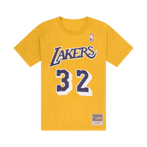 Mitchell & Ness Los Angeles Lakers Magic Johnson Name & Number Tee