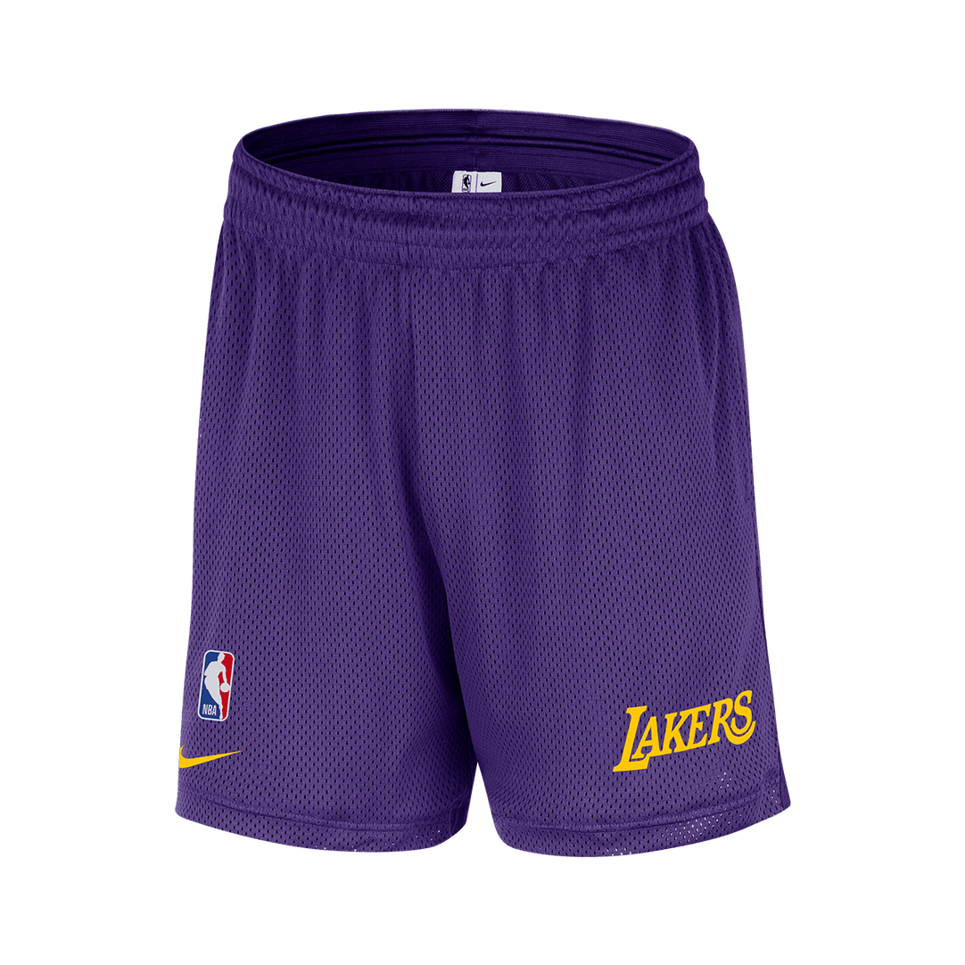 Nike NBA Los Angeles Lakers Men's Mesh Shorts Purple