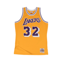 Mitchell & Ness Magic Johnson Los Angeles Lakers 1984-85 Home Swingman Jersey