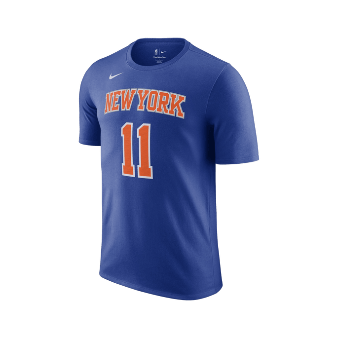 Nike NBA Jalen Brunson New York Knicks Icon Edition Player Tee | Blue