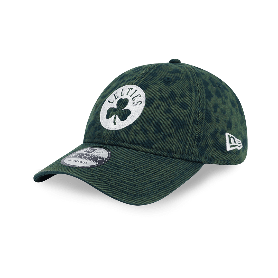 New Era Boston Celtics Hand Brush Wash 9Forty Unstructured Adjustable Cap