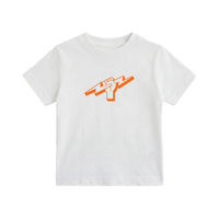 Titan Staples Fist Logo Youth Tee - White