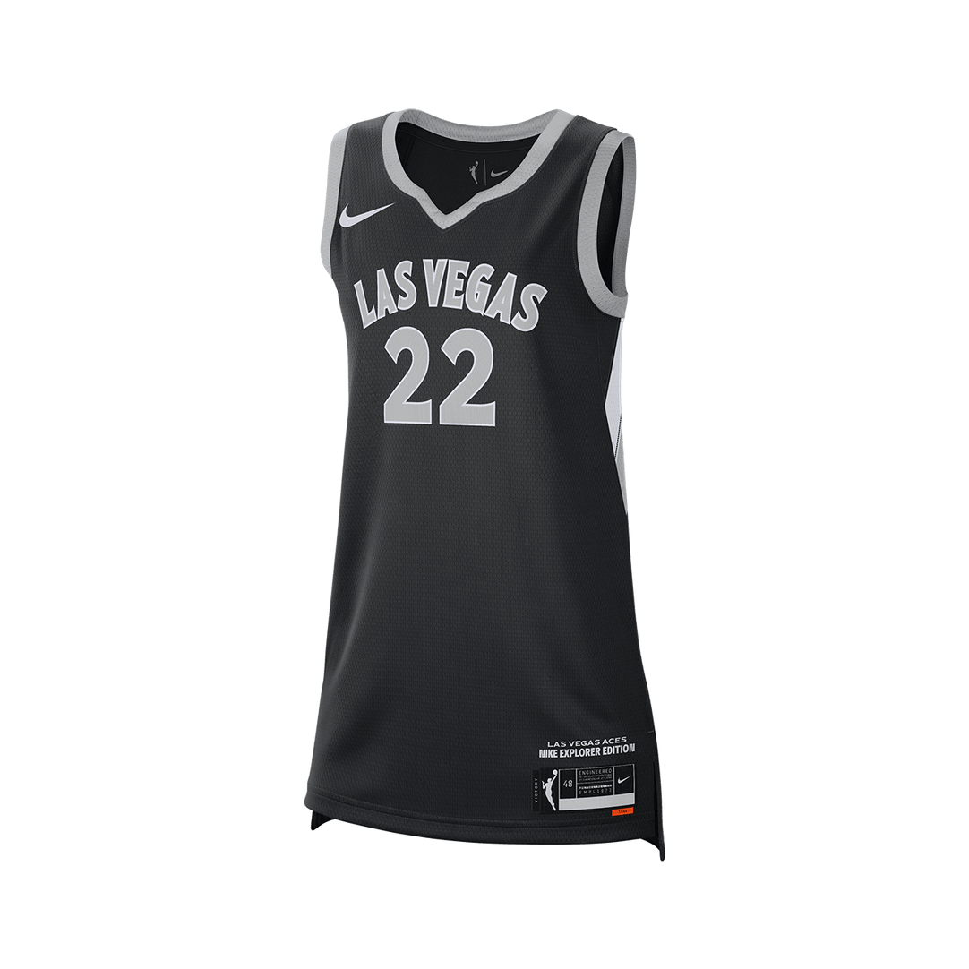 Nike Dri-FIT WNBA Victory Jersey A'ja Wilson Las Vegas Aces Black
