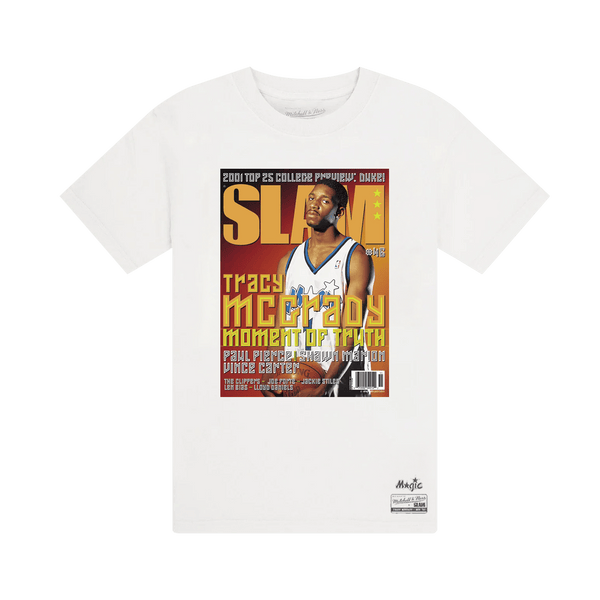 Mitchell & Ness Tracy McGrady Slam Issue 46 Cover Tee | White