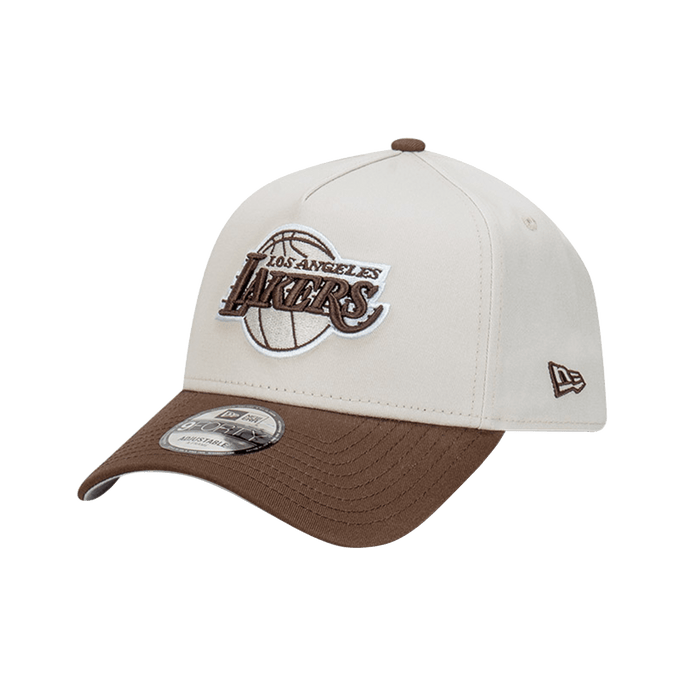 New Era Los Angeles Lakers Vintage Stone Walnut 9Forty A