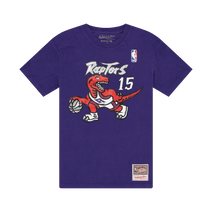 Mitchell & Ness Toronto Raptors Vince Carter Name & Number Tee