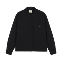 Titan Essential Overshirt - Black