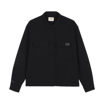 Titan Essential Overshirt - Black