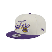 New Era Los Angeles Lakers Chrome White Two-Tone 9Fifty Snapback
