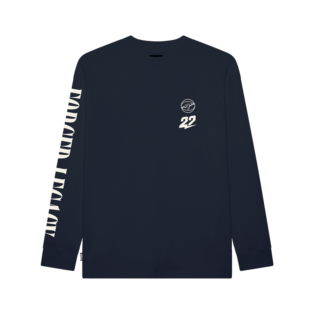 Titan Forged Legacy Long-Sleeve Tee | Navy