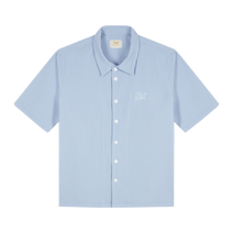 Titan Essential Textured Casual Shirt - Powder Blue